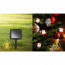 LED Lichtsnoer met Zonne-energie - Dag en Nacht Sensor - Aigi Stiac - Kerstman - 10W - Warm Wit 3000K - 3.8 Meter - 10 LED's Transparant - Waterdicht IP44 - Zwart 10