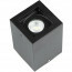 LED Opbouwspot 10 Pack - Plafondspot - Viron Halo - GU10 Fitting - Vierkant - Mat Zwart - Aluminium 5