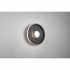 LED Plafondlamp - Badkamerlamp - Trion Asmaya - Opbouw Rond 28W - Spatwaterdicht IP44 - Dimbaar - Warm Wit 3000K - Mat Zwart - Aluminium 6