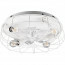 LED Plafondlamp met Ventilator - Plafondventilator - Trion Turbind - E27 Fitting - Afstandsbediening - Rond - Mat Wit - Aluminium 3