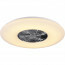 LED Plafondlamp met Ventilator - Plafondventilator - Trion Vison - 60W - Rond - Mat Chroom - Kunststof 3