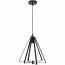 LED Plafondlamp - Plafondverlichting - Maxi - Industrieel - Rond - Mat Zwart Aluminium - E27