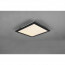 LED Plafondlamp - Plafondverlichting - Trion Alina - 13.5W - Warm Wit 3000K - Dimbaar - Mat Zwart - Aluminium - 30cm 3