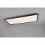 LED Plafondlamp - Plafondverlichting - Trion Alina - 34W - Warm Wit 3000K - Dimbaar - Mat Zwart - Aluminium - 80cm 3