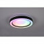 LED Plafondlamp - Plafondverlichting - Trion Aroma - 22W - RGBW - Dimbaar - Aanpasbare Kleur - Afstandsbediening - Sterlicht - Rond - Mat Zwart - Kunststof 15