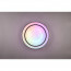 LED Plafondlamp - Plafondverlichting - Trion Aroma - 22W - RGBW - Dimbaar - Aanpasbare Kleur - Afstandsbediening - Sterlicht - Rond - Mat Zwart - Kunststof 20