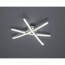 LED Plafondlamp - Plafondverlichting - Trion Cipolo - 15W - Warm Wit 3000K - Rechthoek - Glans Chroom - Aluminium 2