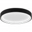 LED Plafondlamp - Plafondverlichting - Trion Dile - 29W - Aanpasbare Lichtkleur - Rond - Mat Zwart - Metaal 6