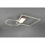LED Plafondlamp - Plafondverlichting - Trion Dowino - 33W - Aanpasbare Kleur - Vierkant - Mat Nikkel - Aluminium 17