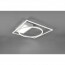 LED Plafondlamp - Plafondverlichting - Trion Dowino - 33W - Aanpasbare Kleur - Vierkant - Mat Wit - Aluminium 11