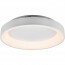 LED Plafondlamp - Plafondverlichting - Trion Gurano - 48W - Aanpasbare Kleur - Rond - Mat Wit - Aluminium