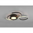 LED Plafondlamp - Plafondverlichting - Trion Jivino - 36W - Aanpasbare Kleur - Dimbaar - Rond - Mat Zwart - Aluminium 11