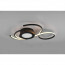 LED Plafondlamp - Plafondverlichting - Trion Jivino - 36W - Aanpasbare Kleur - Dimbaar - Rond - Mat Zwart - Aluminium 12