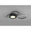 LED Plafondlamp - Plafondverlichting - Trion Jivino - 36W - Aanpasbare Kleur - Dimbaar - Rond - Mat Zwart - Aluminium 13