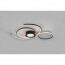 LED Plafondlamp - Plafondverlichting - Trion Jivino - 48W - Aanpasbare Kleur - Dimbaar - Rond - Mat Zwart - Aluminium 12