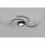 LED Plafondlamp - Plafondverlichting - Trion Jivino - 48W - Aanpasbare Kleur - Dimbaar - Rond - Mat Zwart - Aluminium 13