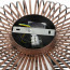 LED Plafondlamp - Plafondverlichting - Trion Johy - E27 Fitting - Rond - Industrieel Mat Koper Aluminium 5