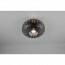 LED Plafondlamp - Plafondverlichting - Trion Johy - E27 Fitting - Rond - Industrieel - Mat Zwart - Aluminium - 30cm 6