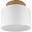 LED Plafondlamp - Plafondverlichting - Trion Kiblon - E27 Fitting - Rond - Mat Bruin - Hout 2