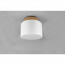 LED Plafondlamp - Plafondverlichting - Trion Kiblon - E27 Fitting - Rond - Mat Bruin - Hout 4