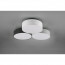 LED Plafondlamp - Plafondverlichting - Trion Lanago - 38W - Warm Wit 3000K - Dimbaar - Rond - Mat Wit met Wit/Zwart/Grijs - Aluminium 10