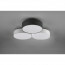 LED Plafondlamp - Plafondverlichting - Trion Lanago - 38W - Warm Wit 3000K - Dimbaar - Rond - Mat Wit met Wit/Zwart/Grijs - Aluminium 11