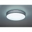 LED Plafondlamp - Plafondverlichting - Trion Lanago - 40W - Aanpasbare Kleur - Rond - Mat Grijs - Textiel 6