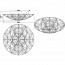 LED Plafondlamp - Plafondverlichting - Trion Lopar - E27 Fitting - 2-lichts - Rond - Bruin - Hout Lijntekening