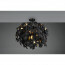 LED Plafondlamp - Plafondverlichting - Trion Lovy - E14 Fitting - 3-lichts - Rond - Mat Zwart/Goud - Aluminium 3