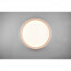 LED Plafondlamp - Plafondverlichting - Trion Manto XL - 38W - Aanpasbare Kleur - Dimbaar - Rond - Houtkleur - Kunststof 8