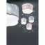 LED Plafondlamp - Plafondverlichting - Trion Monimo - E27 Fitting - 1-lichts - Rond - Mat Roze - Aluminium 3