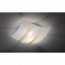 LED Plafondlamp - Plafondverlichting - Trion Niki - E27 Fitting - 2-lichts - Vierkant - Mat Goud - Glas 2