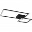 LED Plafondlamp - Plafondverlichting - Trion Paderno - 25W - Natuurlijk Wit 4000K - Dimbaar - Rechthoek - Mat Zwart - Aluminium 5