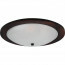 LED Plafondlamp - Plafondverlichting - Trion Palan - E27 Fitting - 2-lichts - Rond - Mat Donkerbruin - Hout 3