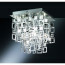 LED Plafondlamp - Plafondverlichting - Trion Quson - E27 Fitting - 1-lichts - Vierkant - Mat Chroom - Aluminium  3