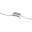LED Plafondlamp - Plafondverlichting - Trion Ritonu - 10W - Warm Wit 3000K - Rechthoek - Mat Nikkel - Aluminium