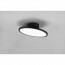 LED Plafondlamp - Plafondverlichting - Trion Trula - 29W - Warm Wit 3000K - Dimbaar - Rond - Mat Zwart - Aluminium 12