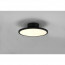 LED Plafondlamp - Plafondverlichting - Trion Trula - 29W - Warm Wit 3000K - Dimbaar - Rond - Mat Zwart - Aluminium 9