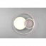 LED Plafondlamp - Plafondverlichting - Trion Viltor - 28W - Aanpasbare Kleur - Dimbaar - Rond - Mat Titaan - Aluminium 11