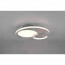 LED Plafondlamp - Plafondverlichting - Trion Viltor - 28W - Aanpasbare Kleur - Dimbaar - Rond - Mat Titaan - Aluminium 8