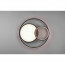 LED Plafondlamp - Plafondverlichting - Trion Viltor - 28W - Aanpasbare Kleur - Dimbaar - Rond - Mat Zwart - Aluminium 11