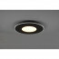 LED Plafondlamp - Plafondverlichting - Trion Virsa - 44W - Aanpasbare Kleur - Dimbaar - Afstandsbediening - Rond - Mat Zwart - Aluminium 15