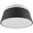 LED Plafondlamp - Trion Barnaness - E27 Fitting - 3-lichts - Rond - Mat Zwart - Aluminium 2