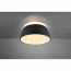 LED Plafondlamp - Trion Barnaness - E27 Fitting - 3-lichts - Rond - Mat Zwart - Aluminium 3