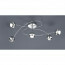 LED Plafondlamp - Trion Bonaret - 15W - Warm Wit 3100K - 5-lichts - Rond - Glans Chroom - Aluminium 2