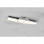 LED Plafondlamp - Trion Carlos - 34W - Warm Wit 3000K - Dimbaar - Vierkant - Geborsteld Zilver - Aluminium 12