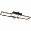 LED Plafondlamp - Trion Carlos - 34W - Warm Wit 3000K - Dimbaar - Vierkant - Mat Antraciet - Aluminium 2