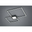 LED Plafondlamp - Trion Hydro - 28W - Warm Wit 3000K - Dimbaar - Rechthoek - Mat Zwart - Aluminium 2