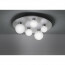 LED Plafondlamp WiZ - Trion Dulpio - 15W - Aanpasbare Kleur - Dimbaar - Afstandsbediening - Rond - Mat Nikkel - Aluminium 5