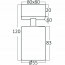 LED Plafondspot - Brinton Betin - GU10 Fitting - 1-lichts - Rond - Mat Wit - Kantelbaar - Aluminium 4